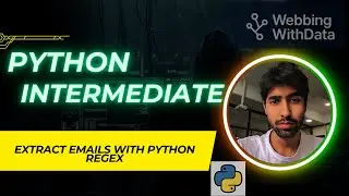 Python Regex Tutorial: Extract Emails from Text Step by Step | Gmail, Yahoo & More