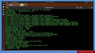 How To install Apache And Configure Proxy Feature On Ubuntu 20.04