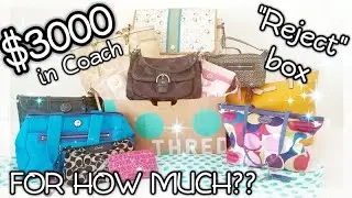 COACH ThredUp Reject Rescue Unboxing