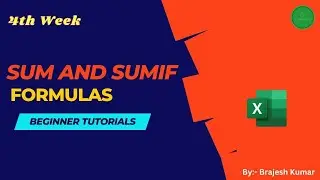2. Day 2 SUM and SUMIF formulas