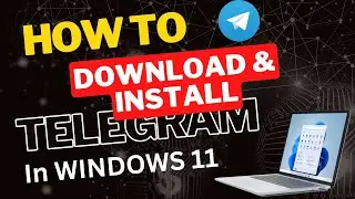 How To Get Telegram In Windows 11 | Download / Install Telegram In Windows 11  [Hindi Tutorial]