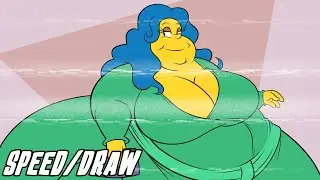 Speed/Draw:Marge's Dress #speeddrawing