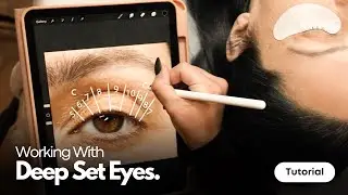 HOW TO MAP DEEP SET EYES | Lash Extension Tutorial