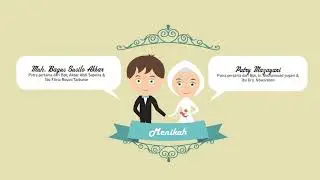 Animasi Undangan Pernikahan Bagus & Putri By Sky Photography