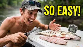The best way to clean fish in minimal time.Лучший способ чистки рыбы за минимальное время