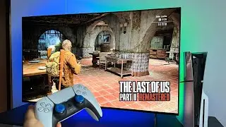LG OLED C4 42” + The Last Of Us Part 2 Remastered PS5 Slim Gameplay 4K HDR | Best Oled Gaming TV