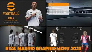PES 2017 | REAL MADRID GRAPHIC MENU 2025