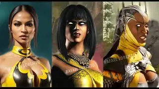 MORTAL KOMBAT TANYA Evolution Skins Costumes MK4 - MK1 Mortal Kombat 1