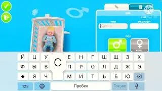 Малыш в The Sims FreePlay👨‍👩‍👧Пополнение персонажей 🥺😨