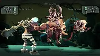 MONSTER LAB PS2 - BONESHROUD BOSS BATTLE