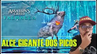 LOCALIZAÇÃO E COMO DERROTAR O ALCE GIGANTE FACILMENTE | Assassin's creed valhalla