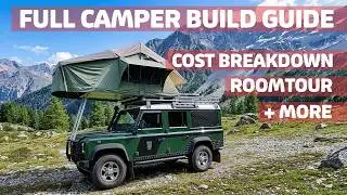 Land Rover Defender Camper - Full Build Guide and Roomtour