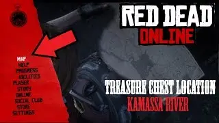 RDR2 Online * Treasure Map * Kamassa River * Black Bear * Cougar * Campsite