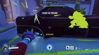exactly 1 minute of kuriko masterclass #overwatch2 #youtubefeed