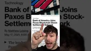 BANK OF AMERICA + PAXOS BLOCKCHAIN