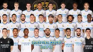 SQUAD REAL MADRID NEW 2021/2022 || DAFTAR LENGKAP PEMAIN REAL MADRID 2021