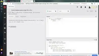 Codewars Convert boolean values to strings 'Yes' or 'No'. 8 kyu Python