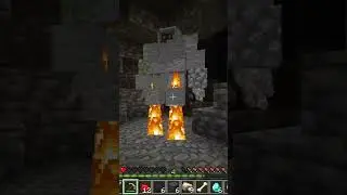 Алмазный охранник в майнкрафт! 😂 #майнкрафт