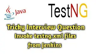Run TestNG XML Files From Jenkins | Configure pom.xml To Run testng.xml Files From Jenkins