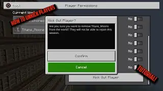 How To Unkick Players in Minecraft