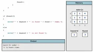 Learn programming in Arabic - Two dimensional arrays - Exercise 7