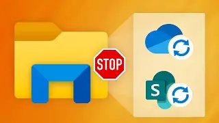 🔄️ OneDrive & SharePoint Synchronisation beenden (Ordner aus Explorer entfernen)