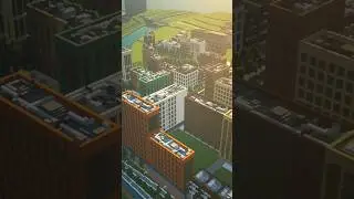 Minecraft City    #minecraft #music #minecraftbuilding #shorts #minecraftshorts #mrbeast #city #town