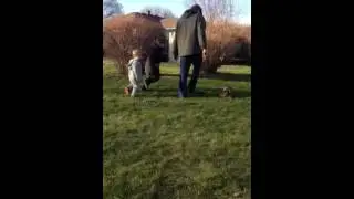 Football with the boys