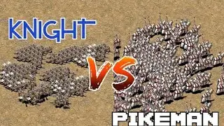 Stronghold Crusader Pikeman Vs Knights Epic Battle