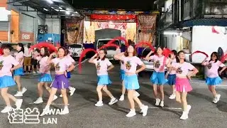 丝巾舞《四季红》(2023北干那那神庙谢港舞蹈交流)