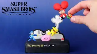 Making The Pictochat Stage From Super Smash Bros. Ultimate - Polymer Clay Tutorial
