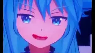 KONOSUBA Aqua Sad cat dance