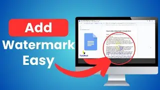 How To Add Watermark In Google Docs