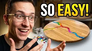 Budget River Table in 1 Hour | Zero Woodworking Skills Needed