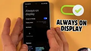 How to Enable Always On Display on Redmi Note 13
