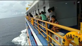 Suara Mesin KM. Barcelona IIIA saat melaju hingga 18 Knot