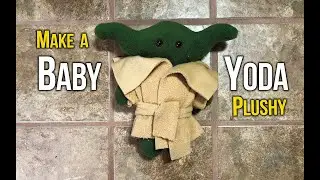 BABY YODA Stuffed Animal | FREE PATTERN | Sewing With Stacy