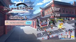 Blue Archive Global - Dragon and Tortoise Challenge 3 (3 Star & 90 Sec Clear)