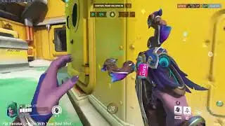 RANK 1 SYMMETRA VS PRO PLAYERS | OVERWATCH 2