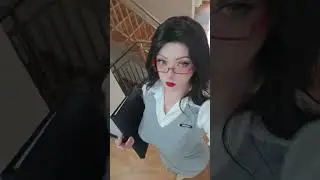 Fashionable and smart, do you like my outfit today? 👩‍💼✨