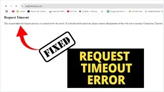 I Fixed My Request Timeout Error in Minutes Here's How