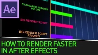 Render Faster In After Effects