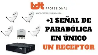 Ver Varias Parabólicas en un único Receptor Satélite