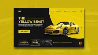 UI Design For Web Home PAGE | Adobe Xd 2021