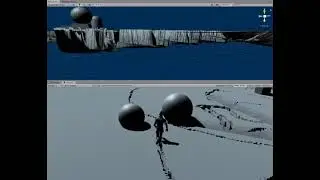 Snow Displacement Shader Prototype with multiple agents