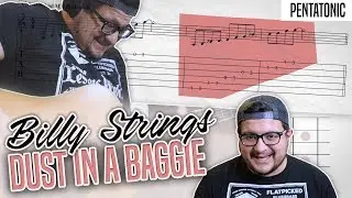 How To Play Billy Strings' Dust In A Baggie - Advanced Bluegrass Guitar Lesson
