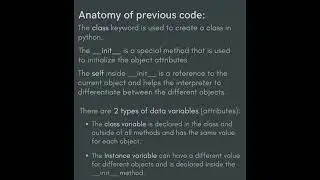 Class and Object in Python #education #artificialintelligence #programminglanguage #coding