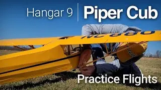 Packing tape and some flight time with my Hangar 9 Piper Cub