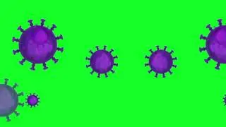 free footage covid 19 corona virus animation hd green screen 4k