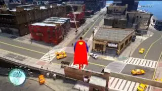 GTA 4 Mods: New Superman Script v1.0